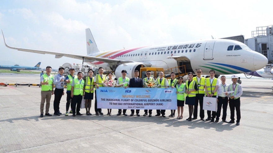 Colorful Guizhou Airlines opens Guiyang-Hanoi route